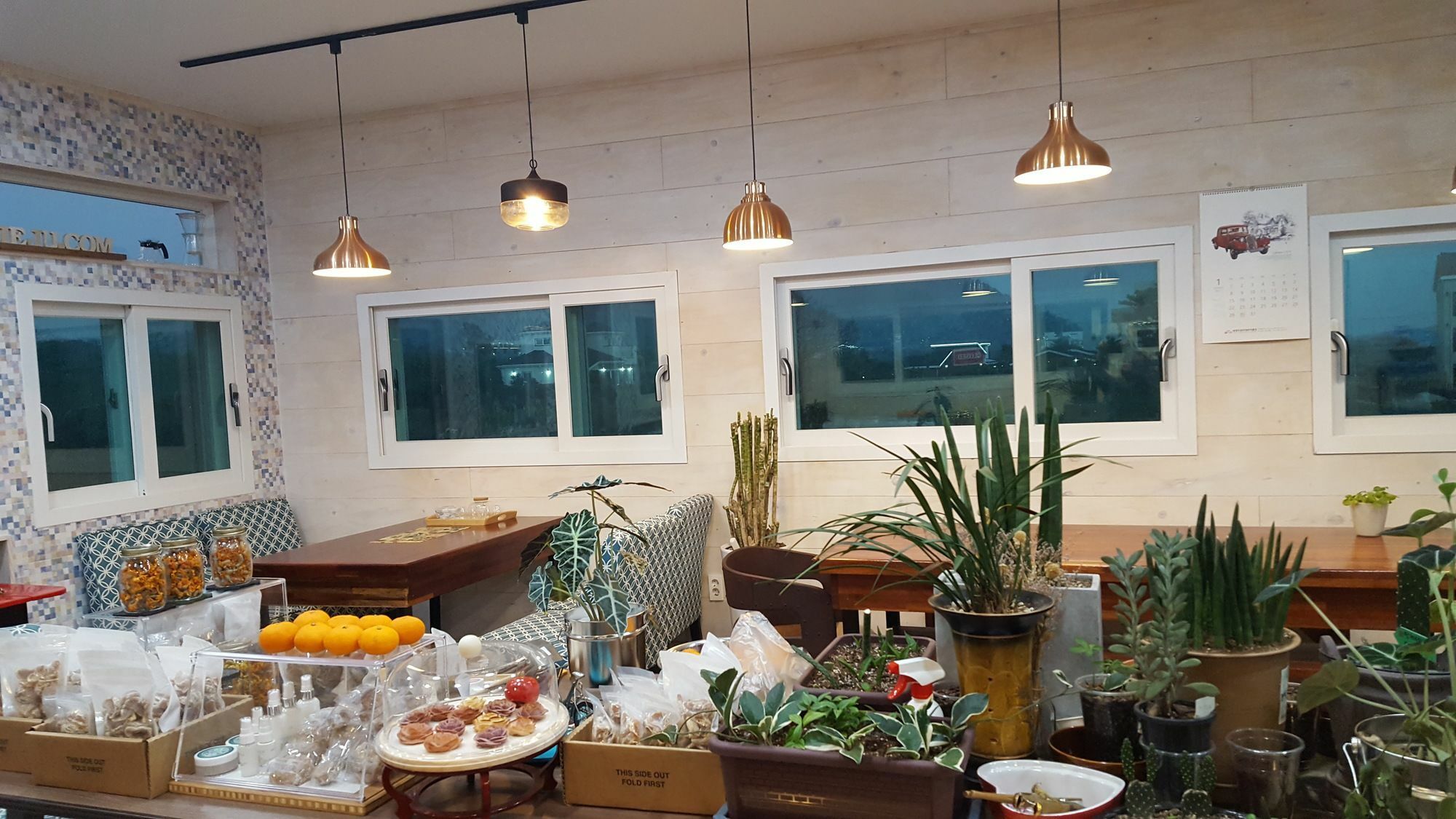 Wind Jeju Cafe & Pension ソギポ エクステリア 写真